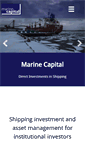 Mobile Screenshot of marine-capital.co.uk